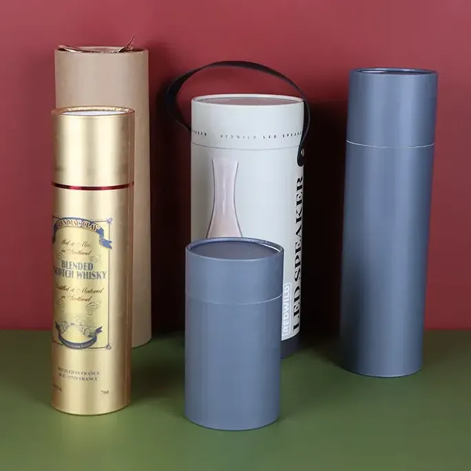 Röhrenpapierboxen